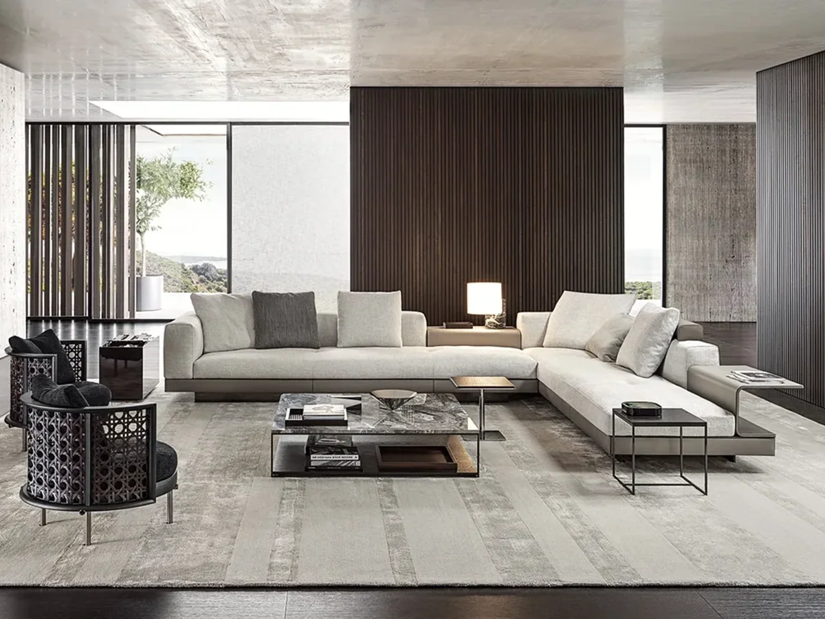 Minotti — 建筑语言，意式从容